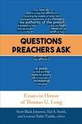 Cover: Questions Preachers Ask - Westminster John Knox Press