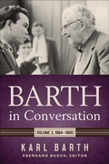 Cover: Barth in Conversation - Westminster John Knox Press