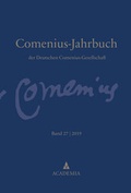 Cover: Comenius-Jahrbuch - academia