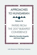 Cover: Approaches to Hungarian - John Benjamins Publishing Co