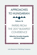 Cover: Approaches to Hungarian - John Benjamins Publishing Company
