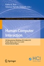 Cover: Human-Computer Interaction - Springer