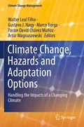 Cover: Climate Change, Hazards and Adaptation Options - Springer