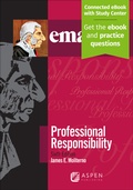 Cover: Emanuel Law Outlines for Professional Responsibility - Aspen Publishing
