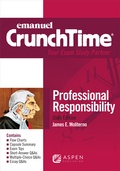 Cover: Emanuel CrunchTime for Professional Responsibility - Aspen Publishing