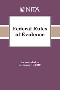 Abbildung von: Federal Rules of Evidence - Wolters Kluwer Law & Business