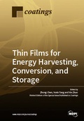 Cover: Thin Films for Energy Harvesting, Conversion, and Storage - MDPI