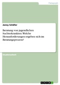 Cover: Beratung von jugendlichen Suchterkrankten. Welche Herausforderungen ergeben sich im Beratungsprozess? - GRIN Verlag