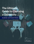 Cover: The Ultimate Guide to Choosing a University - Stephanie Ortega