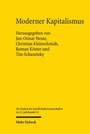 Cover: Moderner Kapitalismus - Mohr Siebeck