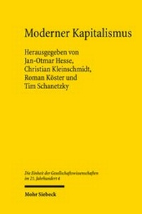 Abbildung von: Moderner Kapitalismus - Mohr Siebeck