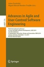 Cover: Advances in Agile and User-Centred Software Engineering - Springer