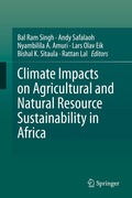 Cover: Climate Impacts on Agricultural and Natural Resource Sustainability in Africa - Springer