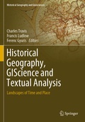 Cover: Historical Geography, GIScience and Textual Analysis - Springer