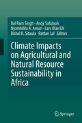Cover: Climate Impacts on Agricultural and Natural Resource Sustainability in Africa - Springer