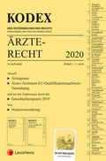 Cover: KODEX &Auml;rzterecht 2020 - LexisNexis Verlag ARD ORAC GmbH