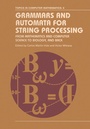 Cover: Grammars and Automata for String Processing - CRC Press