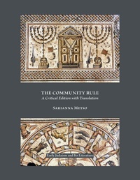 Enlarge image Cover: The Community Rule - Society of Biblical Literature