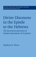 Cover: Divine Discourse in the Epistle to the Hebrews - Cambridge University Press