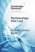 Cover: Partnerships that Last - Cambridge University Press