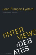 Cover: Jean-Francois Lyotard - Bloomsbury Academic
