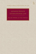 Bild: Japanese Private International Law - Hart Publishing