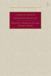 Bild: Chinese Private International Law - Hart Publishing