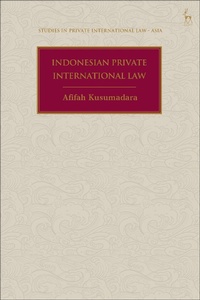 Bild: Indonesian Private International Law - Hart Publishing