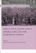 Cover: Executive-legislative (Im)balance in the European Union - Hart Publishing