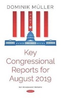 Cover: Key Congressional Reports for August 2019 - Nova Science Publishers Inc