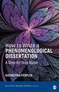 Cover: How to Write a Phenomenological Dissertation - SAGE Publications Inc