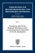 Bild: Gesamtstaat und Provinz. - Duncker & Humblot