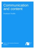 Cover: Communication and content - Freie Universit&auml;t Berlin Universit&auml;tsbibliothek