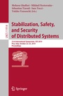 Cover: Stabilization, Safety, and Security of Distributed Systems - Springer