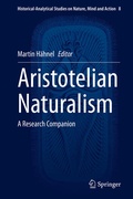 Cover: Aristotelian Naturalism - Springer