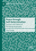 Cover: Peace through Self-Determination - Palgrave Macmillan