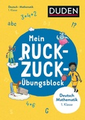 Cover: Mein Ruckzuck-&Uuml;bungsblock Deutsch/Mathe 1. Klasse - Duden
