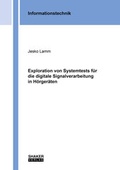 Cover: Exploration von Systemtests f&uuml;r die digitale Signalverarbeitung in H&ouml;rger&auml;ten - Shaker