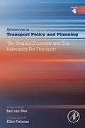 Cover: The Sharing Economy and the Relevance for Transport - Academic Press