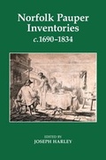 Cover: Norfolk Pauper Inventories, c.1690-1834 - Oxford University Press