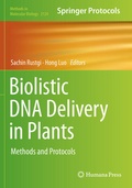 Cover: Biolistic DNA Delivery in Plants - Springer
