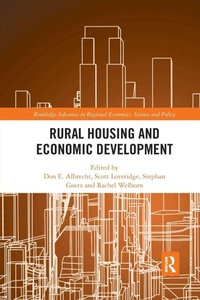 Enlarge image Cover: Rural Housing and Economic Development - Routledge