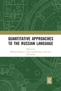 Abbildung von: Quantitative Approaches to the Russian Language - Routledge