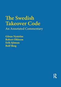 Abbildung von: The Swedish Takeover Code - CRC Press