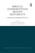Cover: Biblical Interpretation Beyond Historicity - Routledge