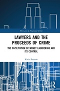 Cover: Lawyers and the Proceeds of Crime - Routledge