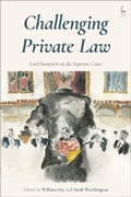 Cover: Challenging Private Law - Hart Publishing