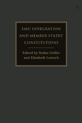 Cover: EMU Integration and Member States' Constitutions - Hart Publishing