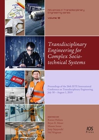 Enlarge image Cover: Transdisciplinary Engineering for Complex Socio-technical Systems - IOS Press,US