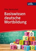 Cover: Basiswissen deutsche Wortbildung - UTB